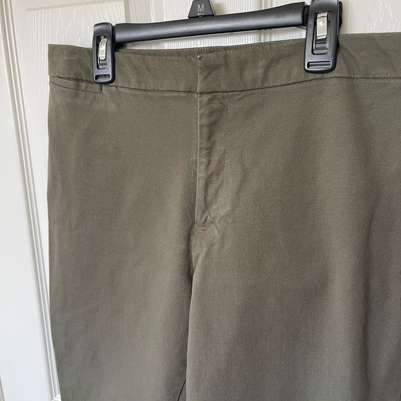 A New Day | Army Green Crop Pant | Size 12 - Picture 9 of 11